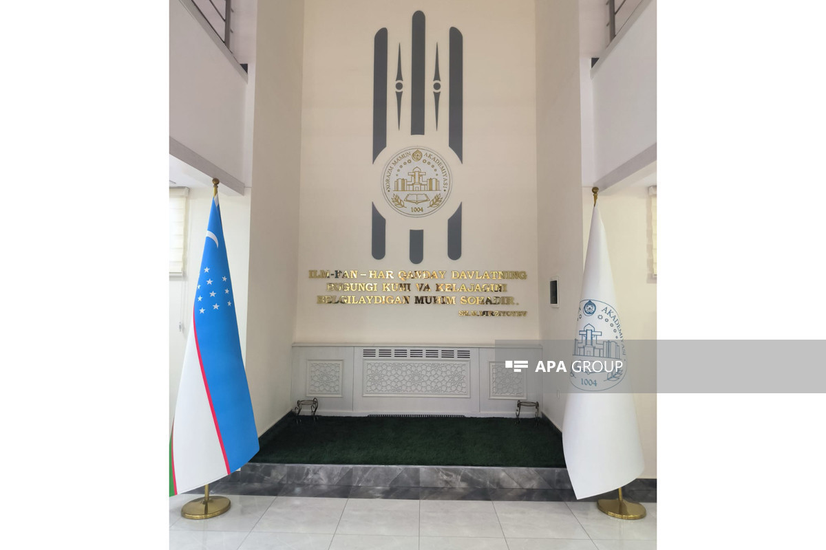 Азербайджанские журналисты ознакомились с деятельностью Президентской школы и Академии Мамуна в Хиве-ФОТО 