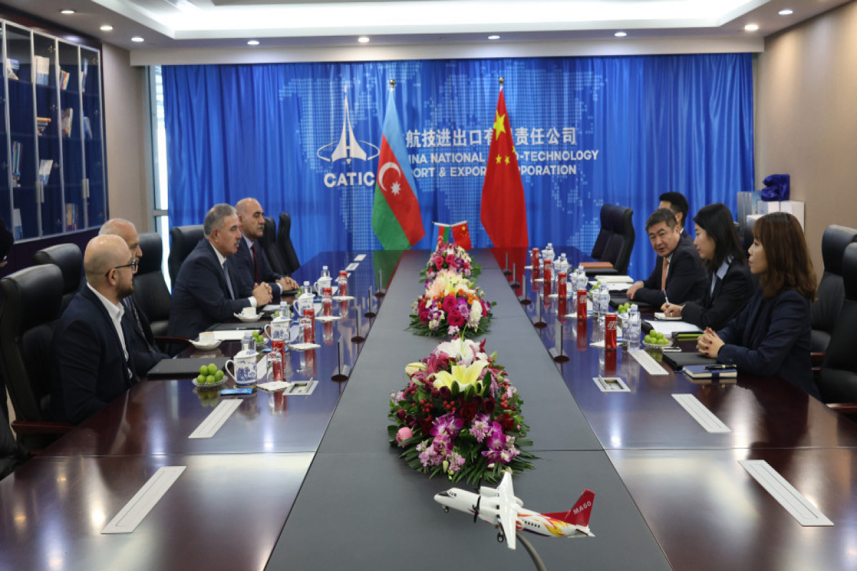 Делегация МЧС Азербайджана посетила Китай-ФОТО 