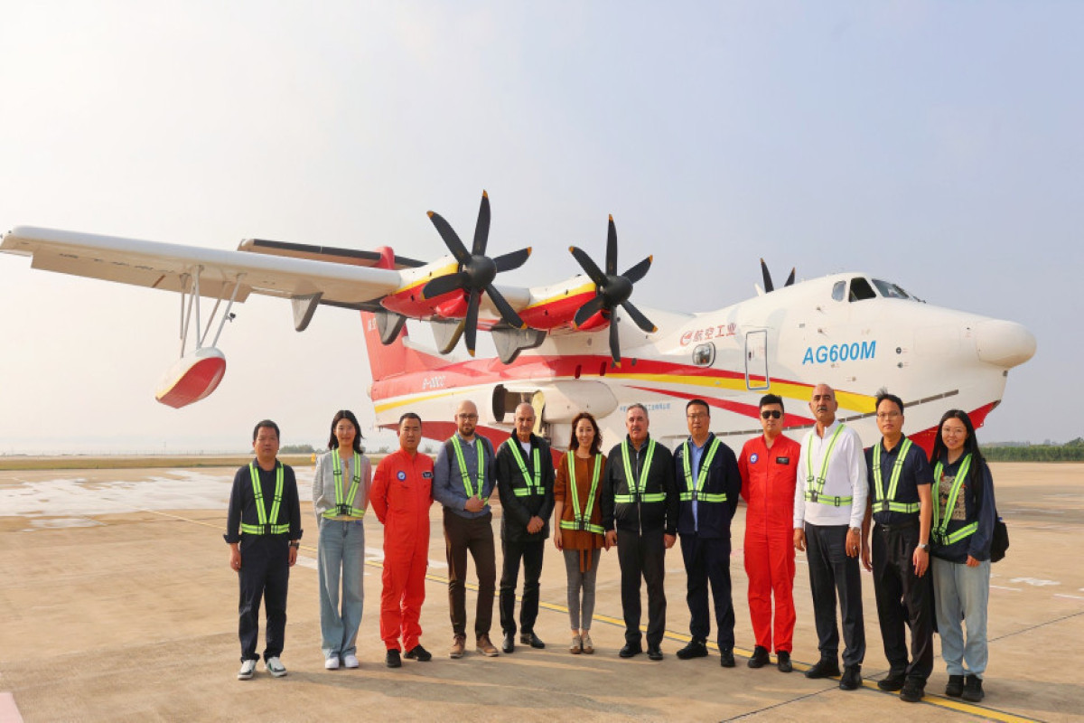 Делегация МЧС Азербайджана посетила Китай-ФОТО 