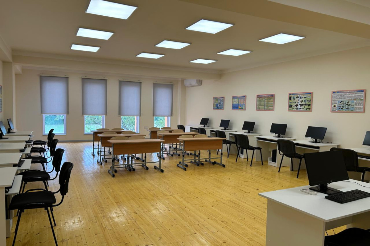 Модернизированная школа в селе Алпоуд Бардинского района готова принять учеников -ФОТО 