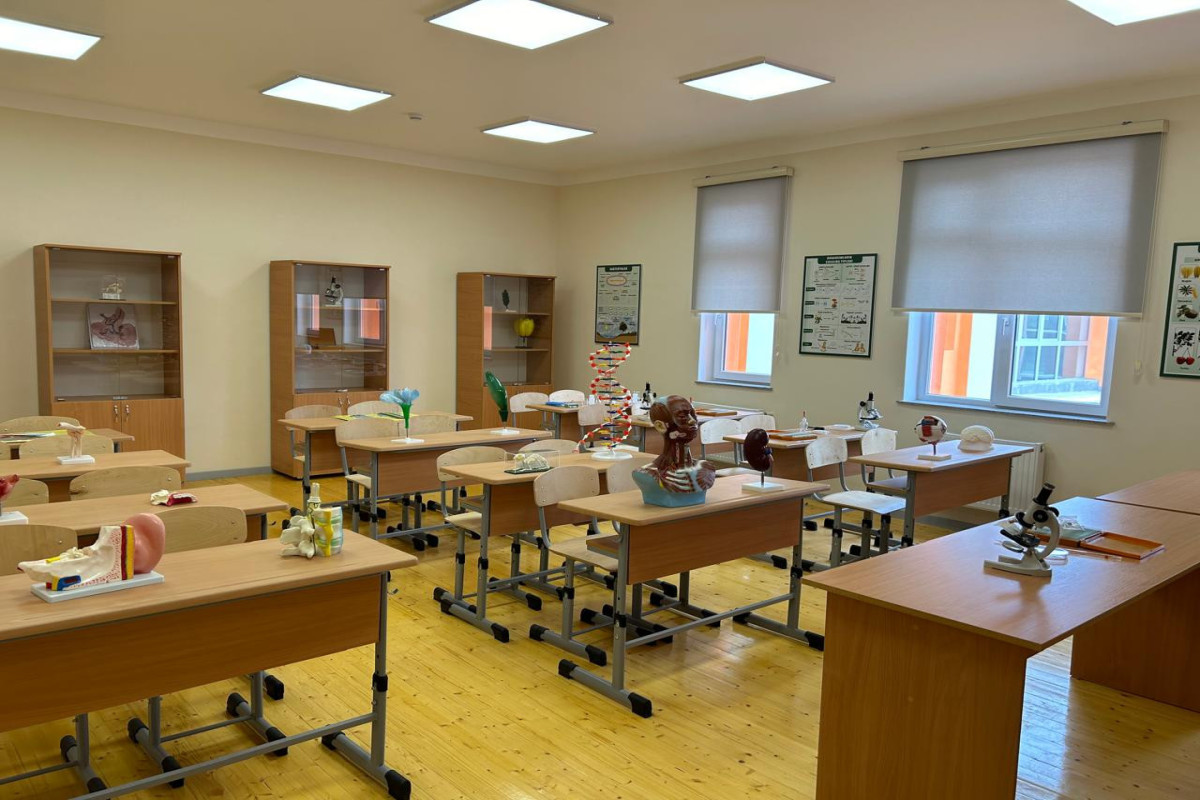 Модернизированная школа в селе Алпоуд Бардинского района готова принять учеников -ФОТО 