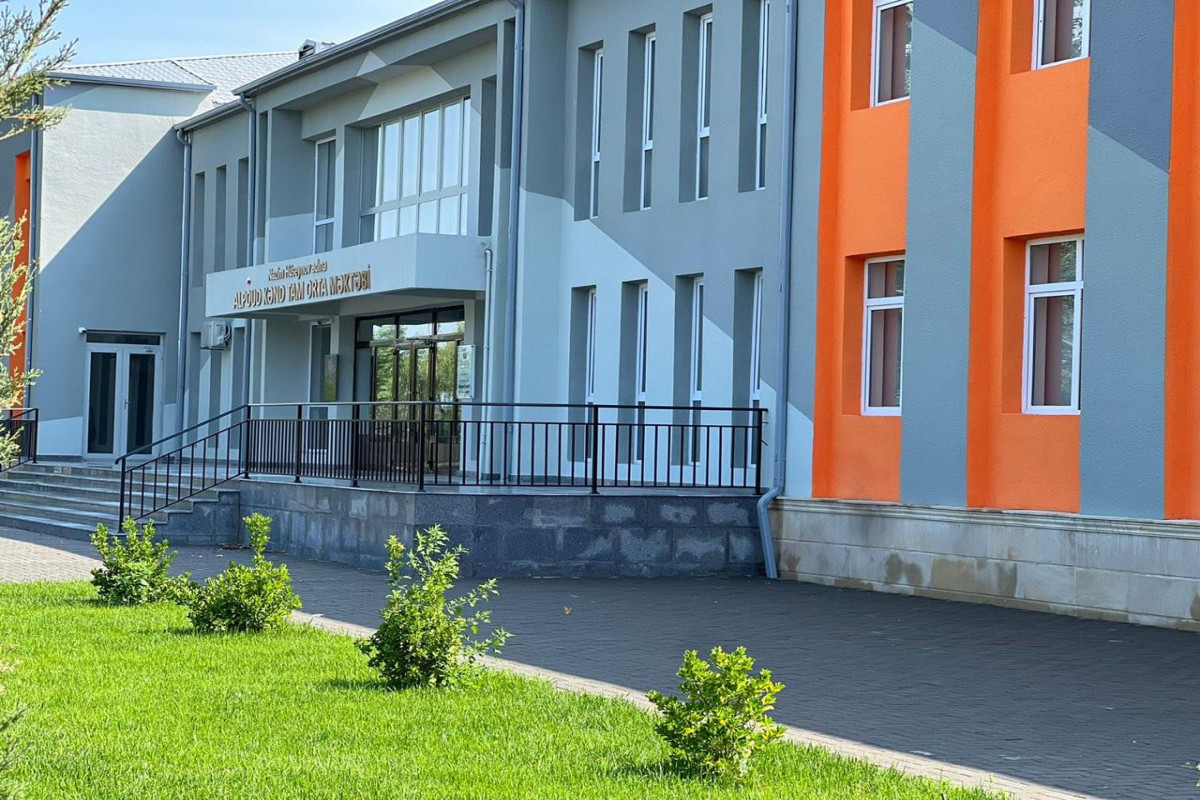Модернизированная школа в селе Алпоуд Бардинского района готова принять учеников -ФОТО 