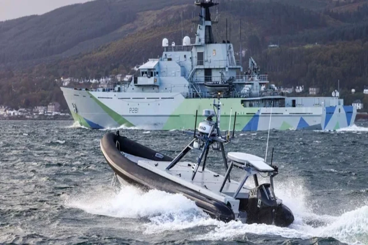 Королевский флот испытал дроны Rattler, уже воевавшие в Украине