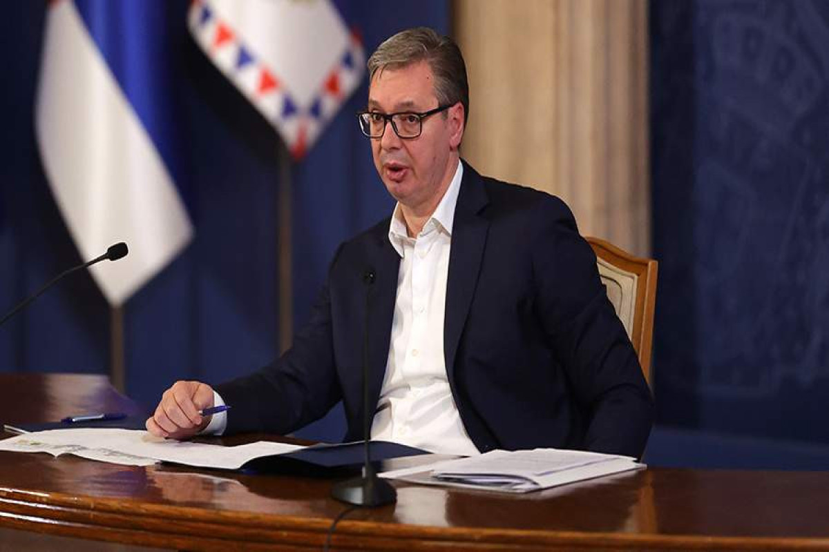 Президент Сербии Александар Вучич