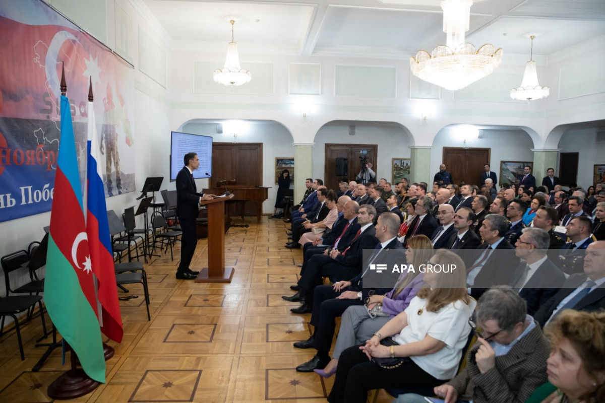 В Посольстве Азербайджана в России отметили пятую годовщину Дня Победы-ФОТО 