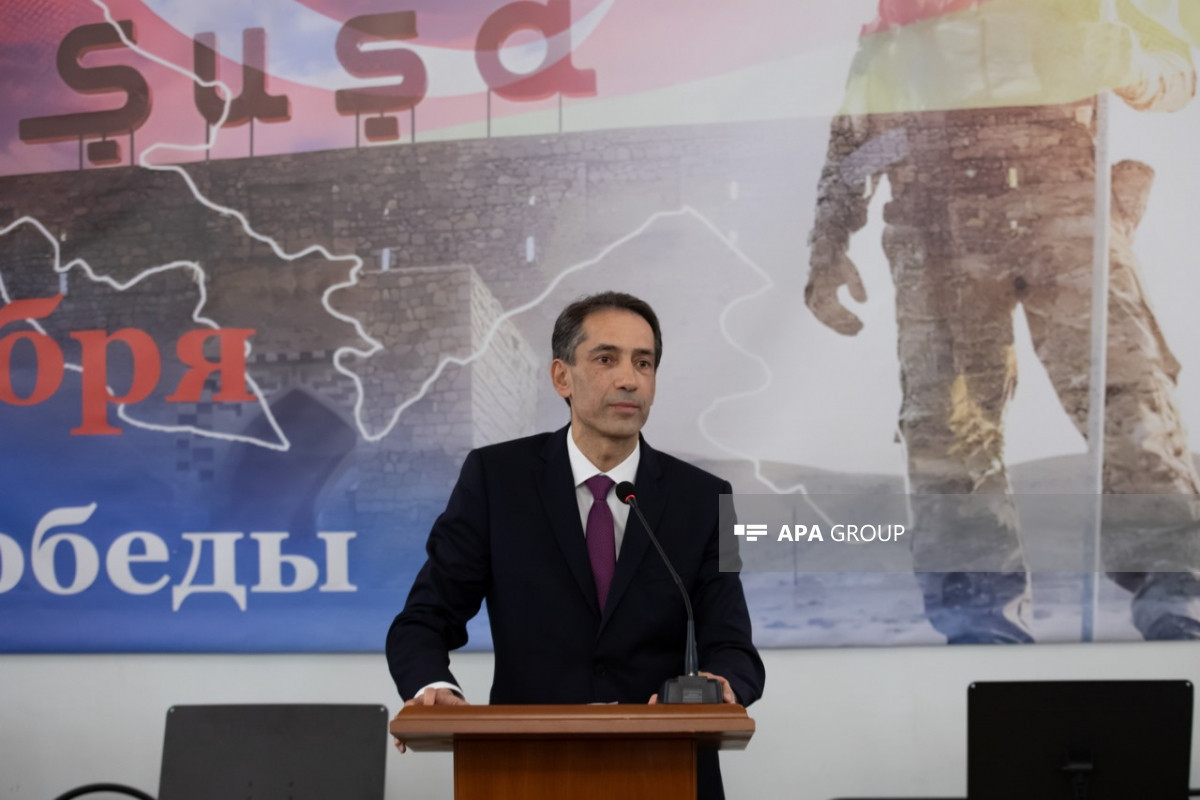 В Посольстве Азербайджана в России отметили пятую годовщину Дня Победы-ФОТО 