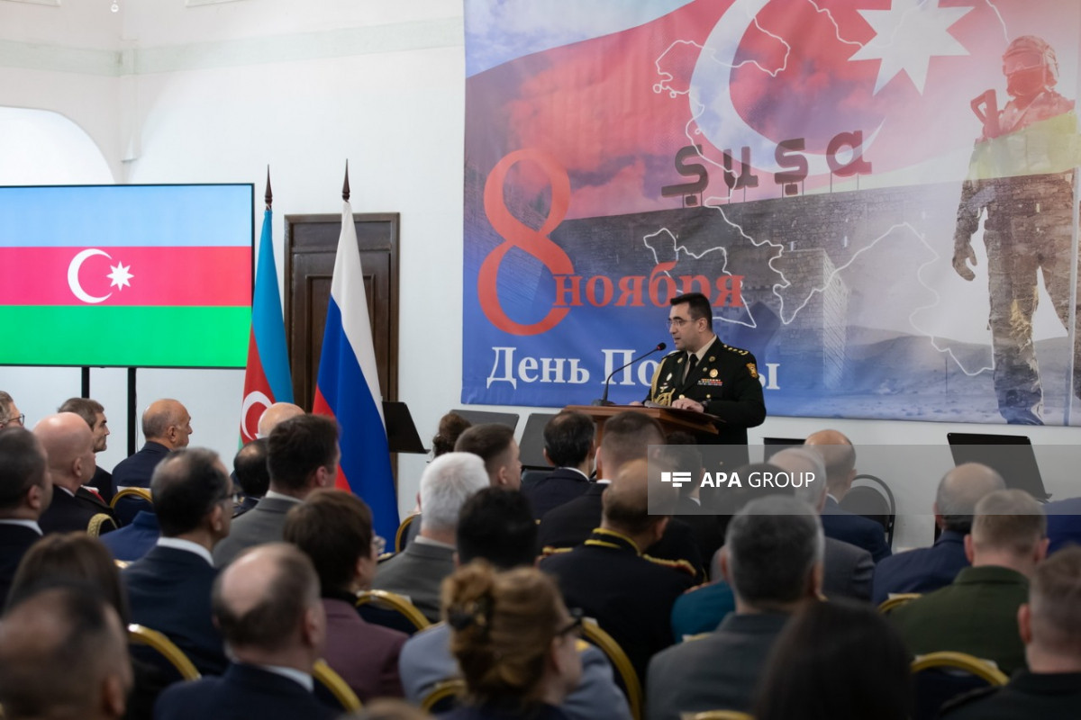 В Посольстве Азербайджана в России отметили пятую годовщину Дня Победы-ФОТО 