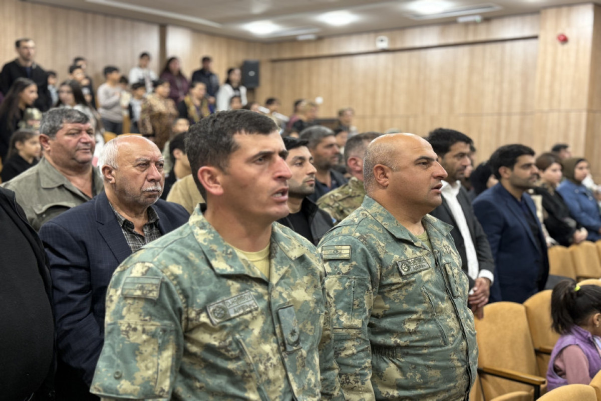 Физули отпраздновал День Победы концертом и выставкой детского творчества-ФОТО 