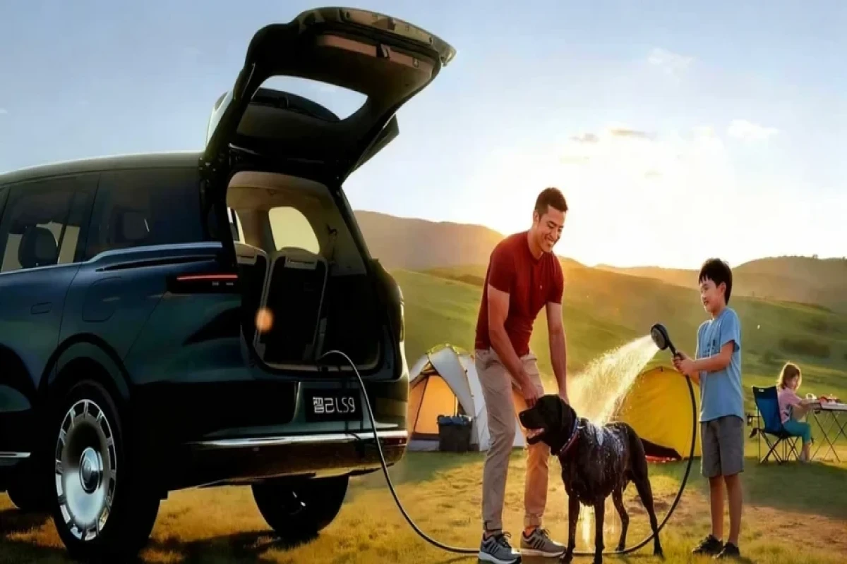 Китайский кроссовер удивил комфортом с душем, холодильником и автономным вождением-ФОТО 