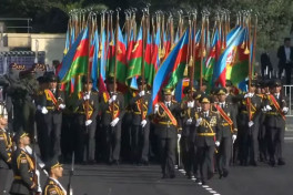 Парад Победы в Баку проходит под командованием генерала Керима Велиева