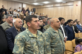 Физули отпраздновал День Победы концертом и выставкой детского творчества-ФОТО 