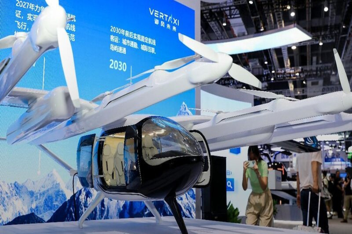 В Шанхае 10-минутный полет на воздушном такси будет стоить около $8