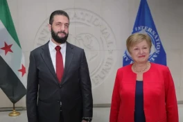 Аль-Шараа встретился с исполнительным директором МВФ