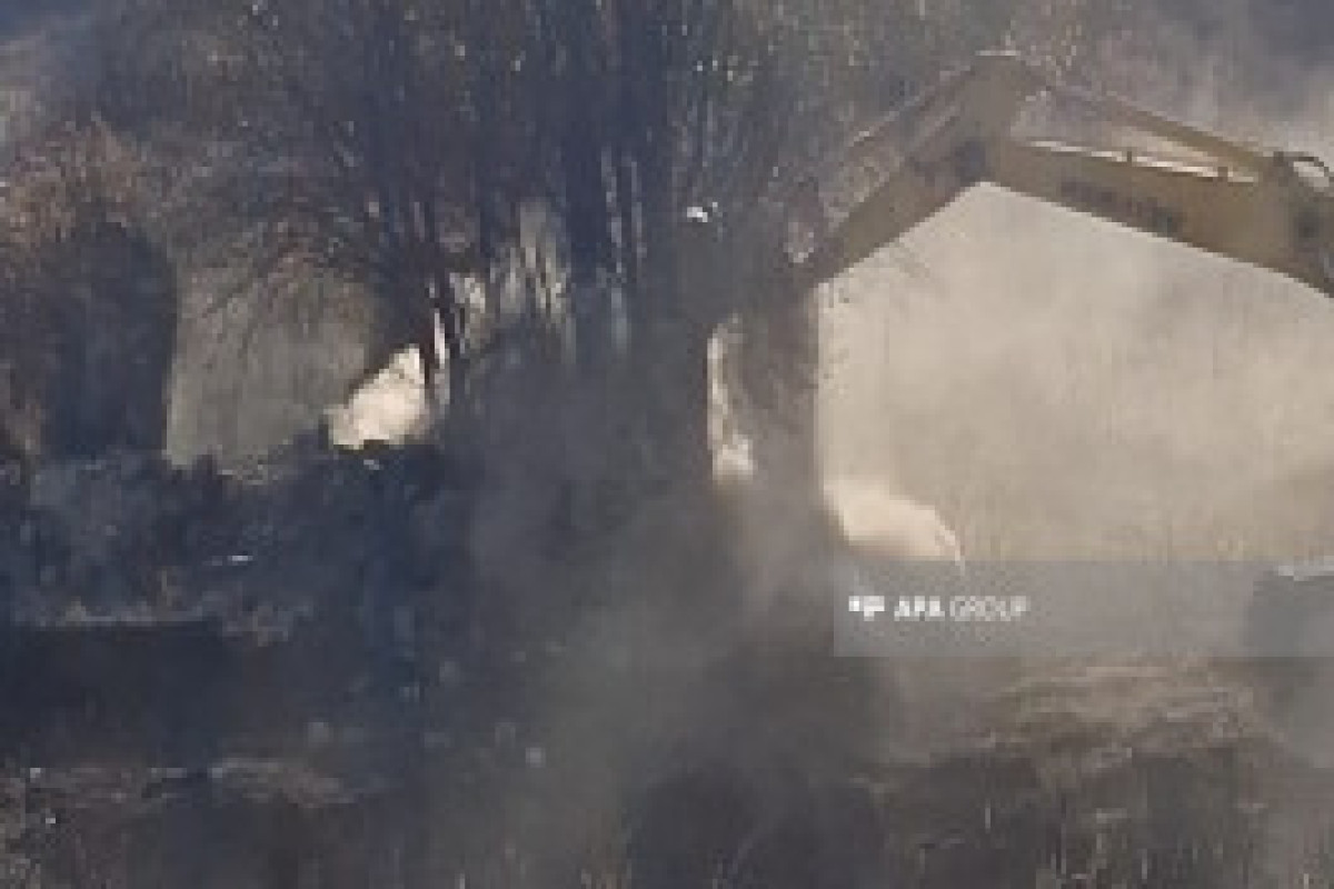 В Лачинском районе начался снос аварийных зданий-ФОТО 