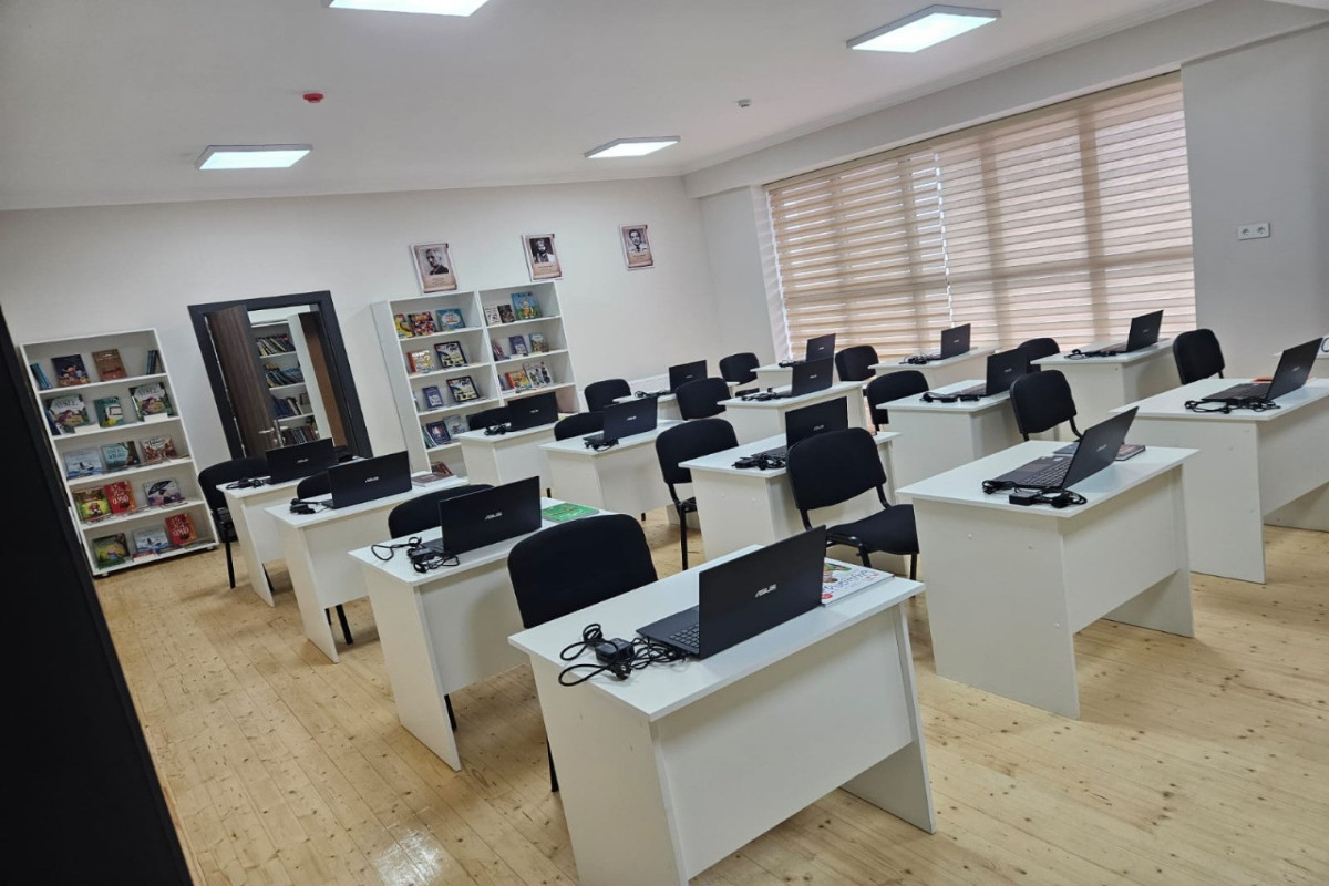 Школу в одном из сел Лерикского района отстроили заново-ФОТО 