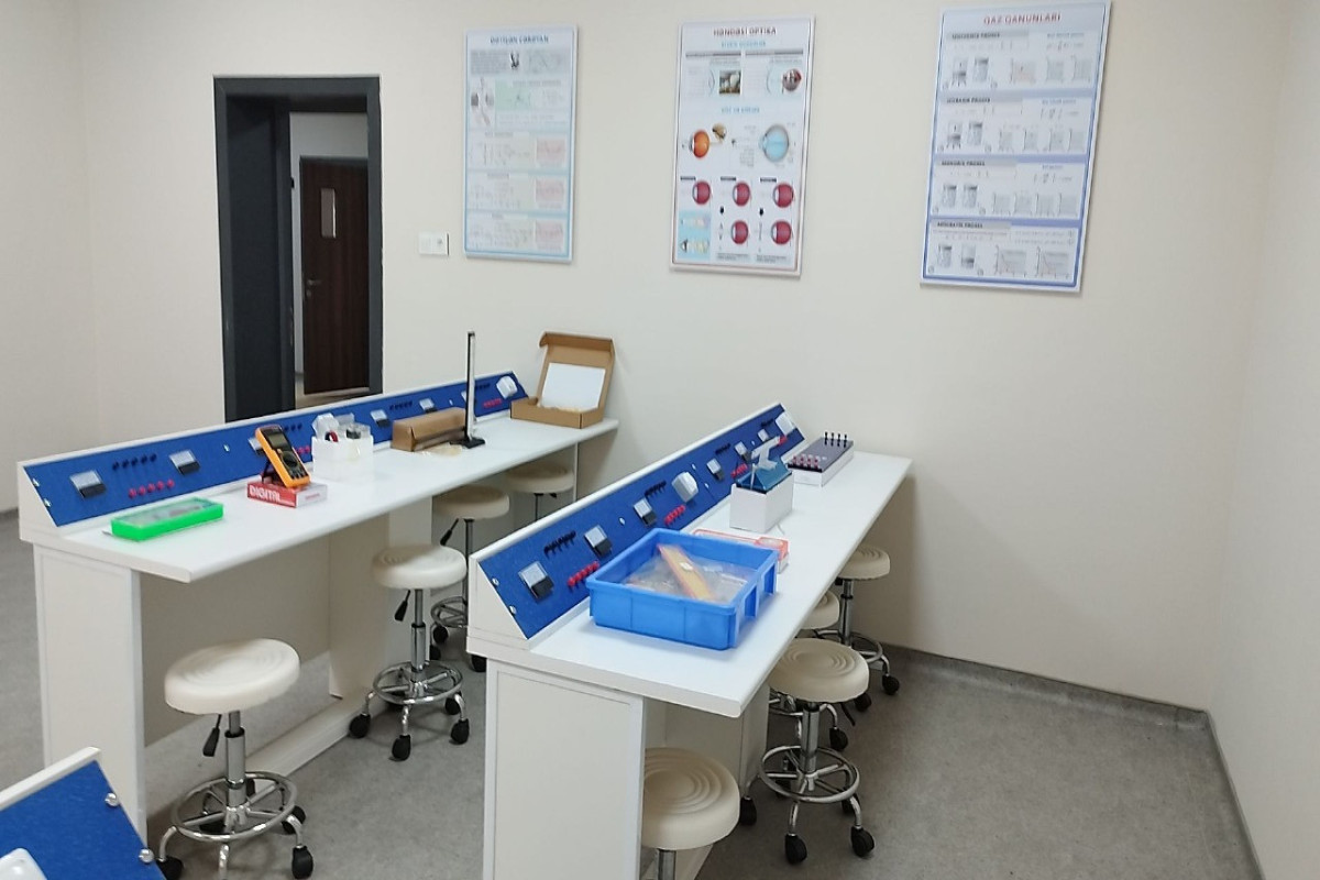 Школу в одном из сел Лерикского района отстроили заново-ФОТО 