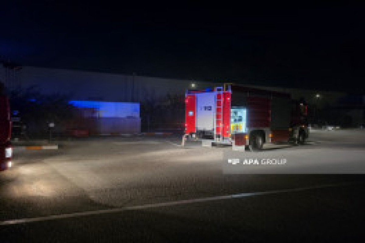 В Нахчыване вспыхнул пожар на автозаправочной станции-ФОТО 