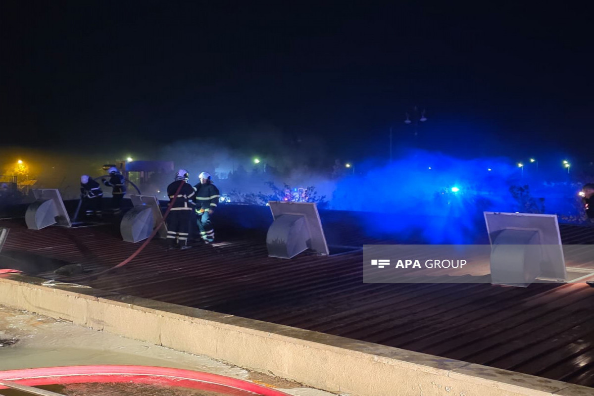 В Нахчыване вспыхнул пожар на автозаправочной станции-ФОТО 