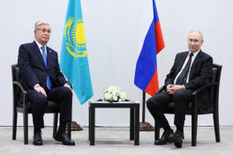 Путин и Токаев начали переговоры в Кремле-ВИДЕО 