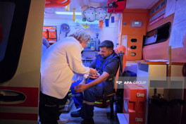 В Нахчыване вспыхнул пожар на автозаправочной станции-ФОТО 