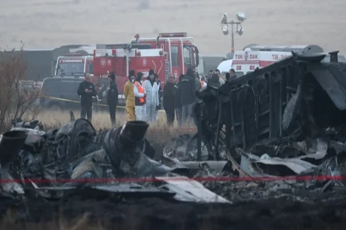 Останки погибших в крушении C-130 в Грузии доставят в Турцию 