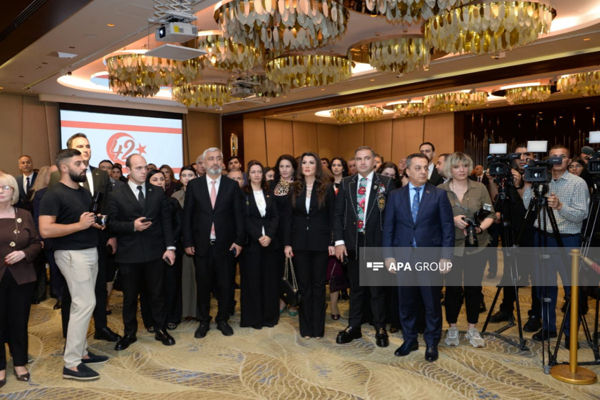 В Баку отметили годовщину независимости Турецкой Республики Северного Кипра-ФОТО 