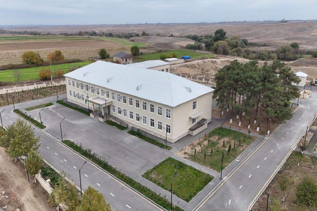 В Физулинском районе сдана в эксплуатацию современная школа-ФОТО 