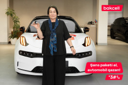 Абонент Bakcell выиграл 6-й роскошный автомобиль!