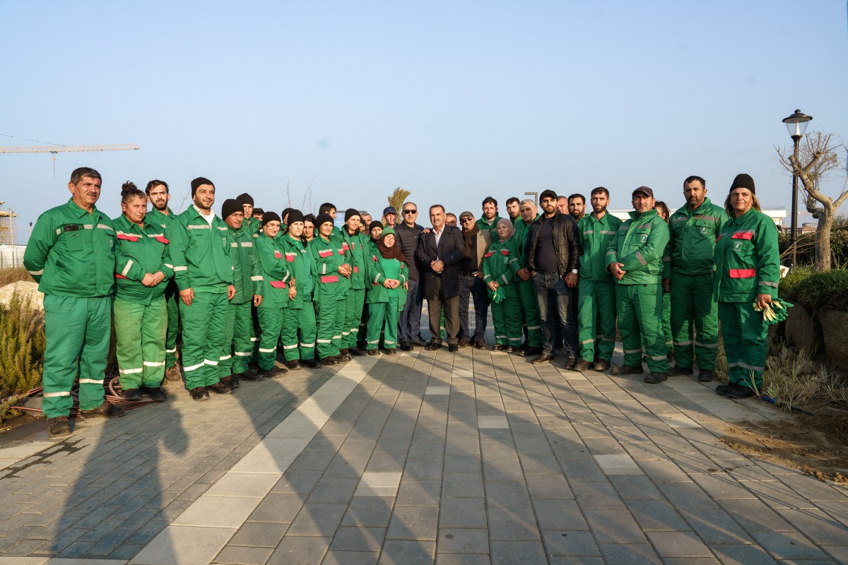 Лейла Алиева приняла участие в экологической акции в Sea Breeze-ФОТО 