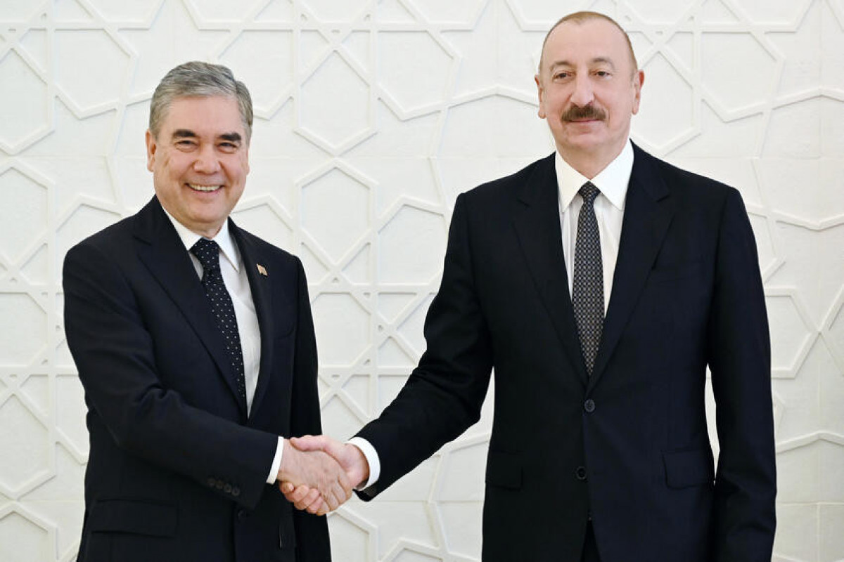 Лидер Туркменистана поздравил Алиева с присоединением Азербайджана к формату Центральной Азии 