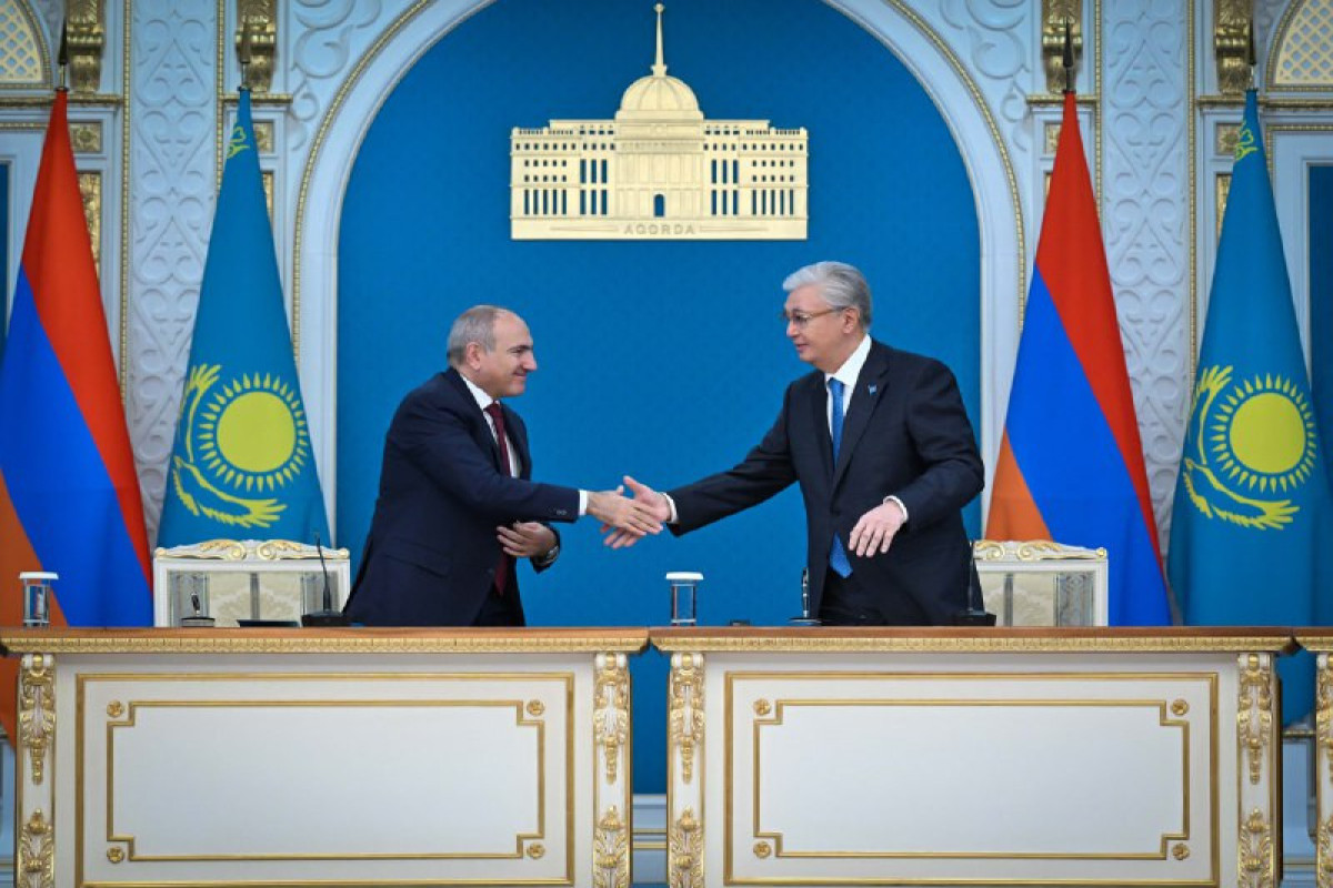 Власти Казахстана и Армении подписали 15 документов о взаимодействии 