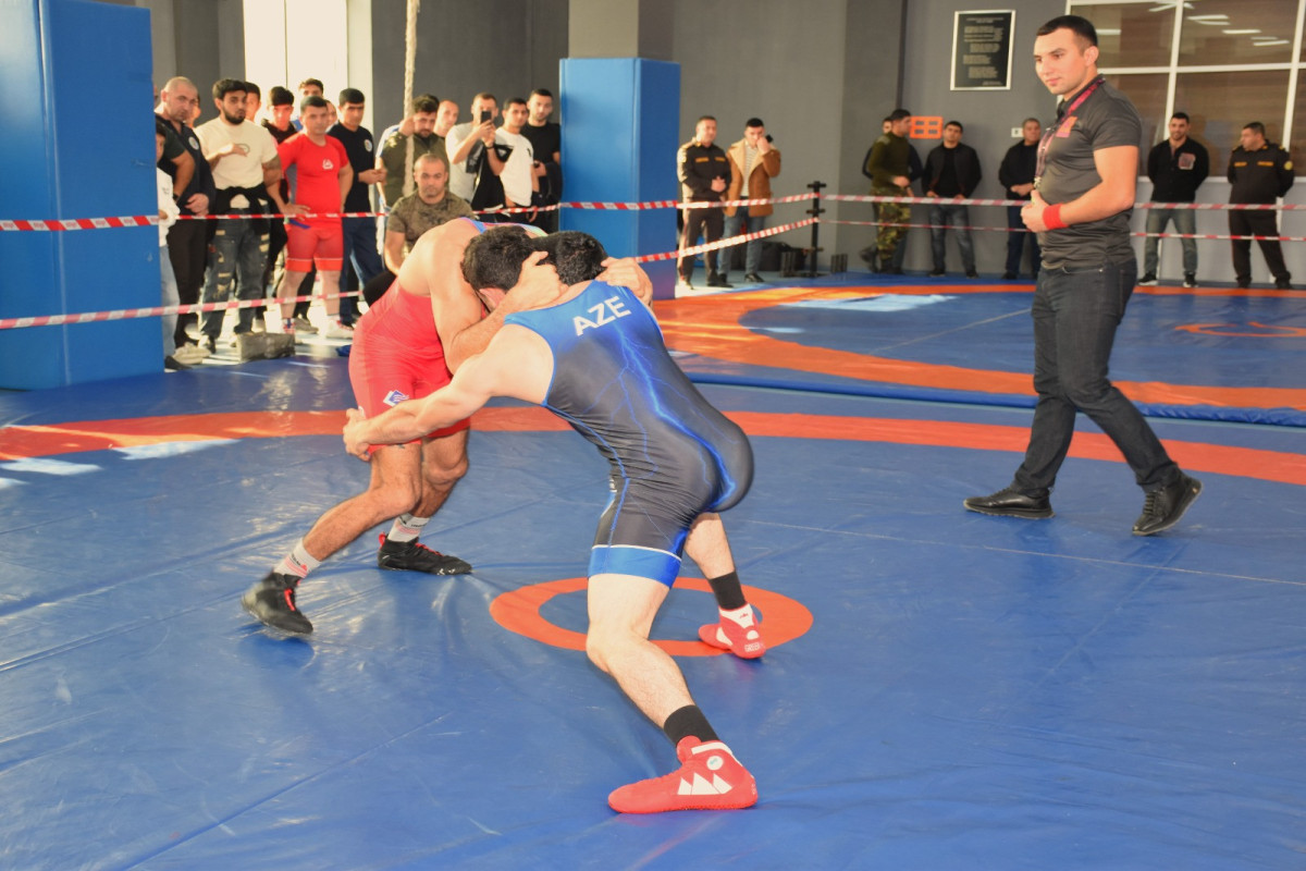 В МЧС Азербайджана подвели итоги чемпионата по вольной борьбе-ФОТО 
