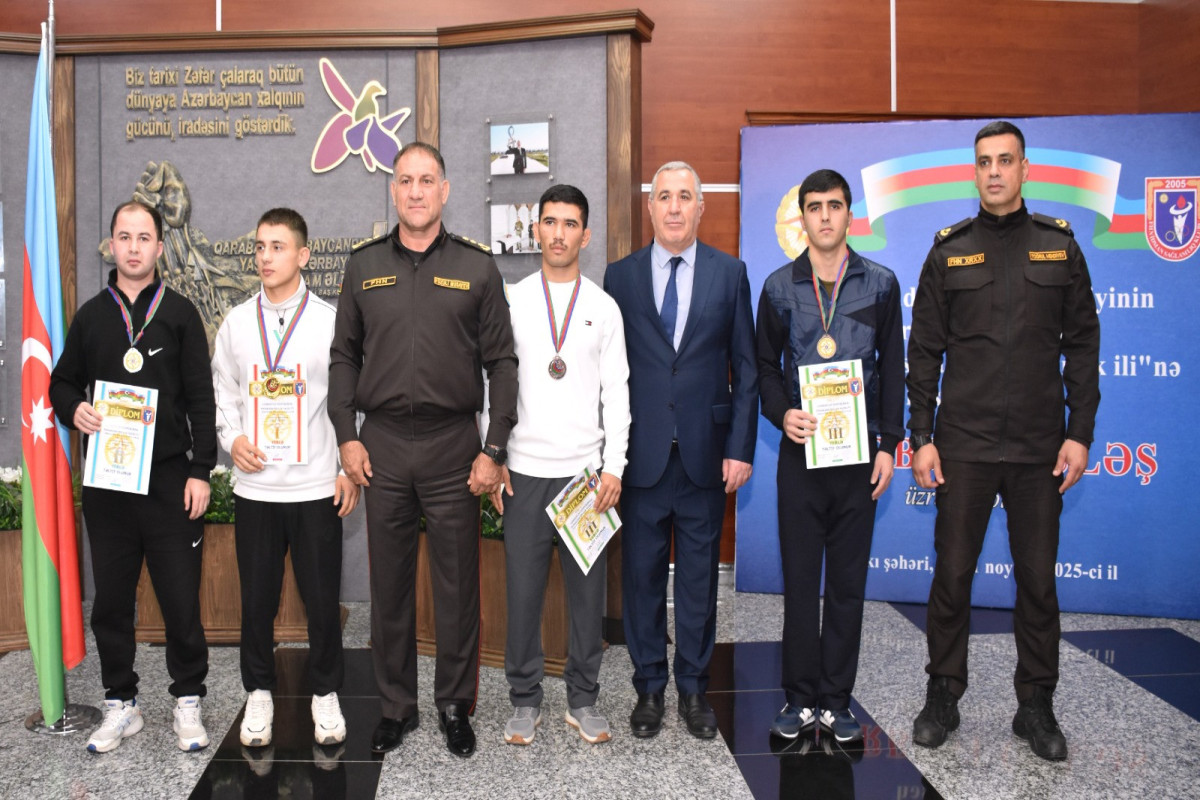 В МЧС Азербайджана подвели итоги чемпионата по вольной борьбе-ФОТО 