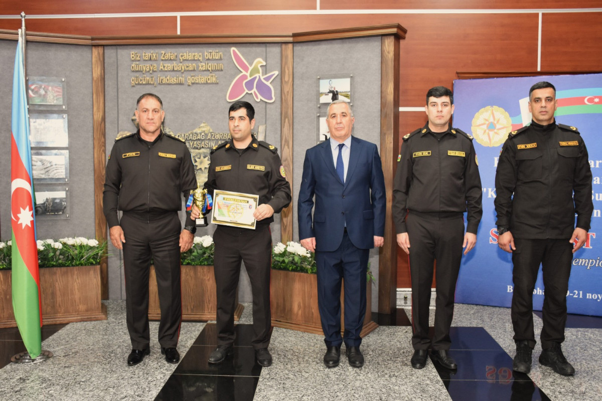 В МЧС Азербайджана подвели итоги чемпионата по вольной борьбе-ФОТО 