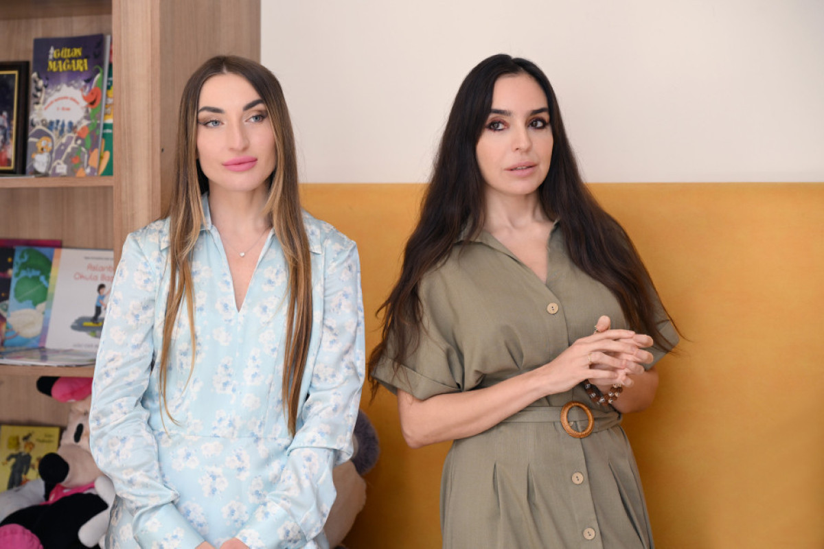 Лейла Алиева посетила школу-интернат в Лянкяране