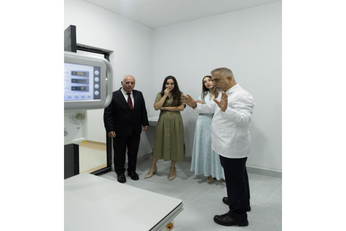 Лейла Алиева и Алена Алиева посетили новую Ветклинику в Лянкяране-ФОТО 