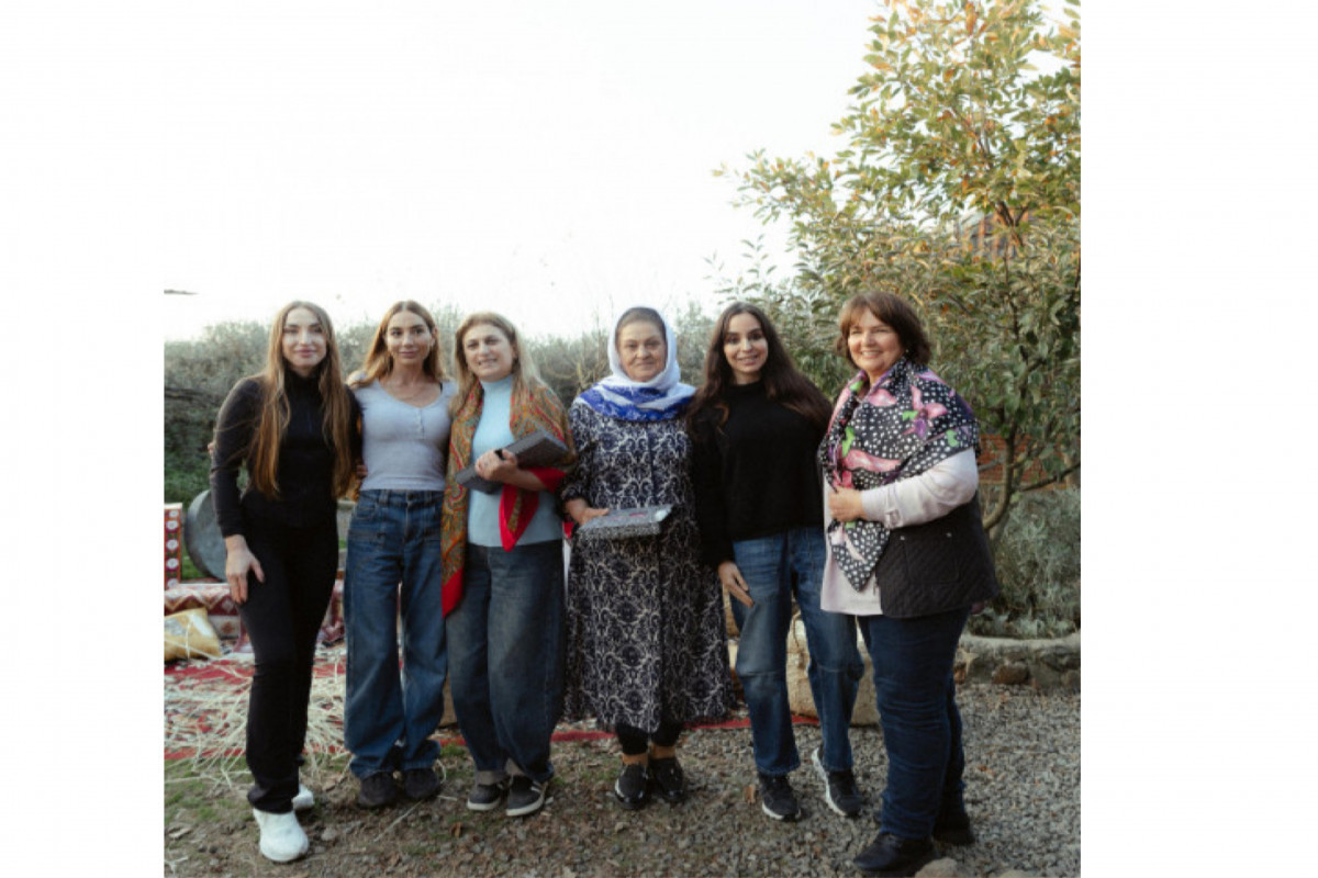 Лейла Алиева, Арзу Алиева и Алена Алиева посетили ферму “Citrus Valley” в Лянкяране-ФОТО 