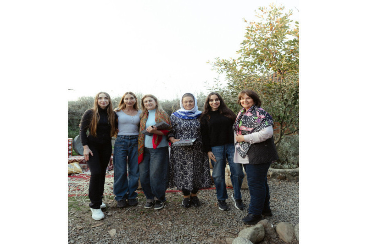 Лейла Алиева, Арзу Алиева и Алена Алиева посетили ферму “Citrus Valley” в Лянкяране-ФОТО 