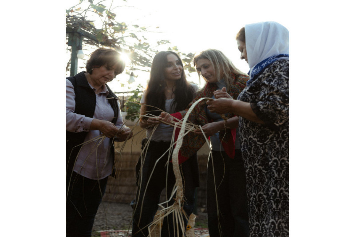 Лейла Алиева, Арзу Алиева и Алена Алиева посетили ферму “Citrus Valley” в Лянкяране-ФОТО 