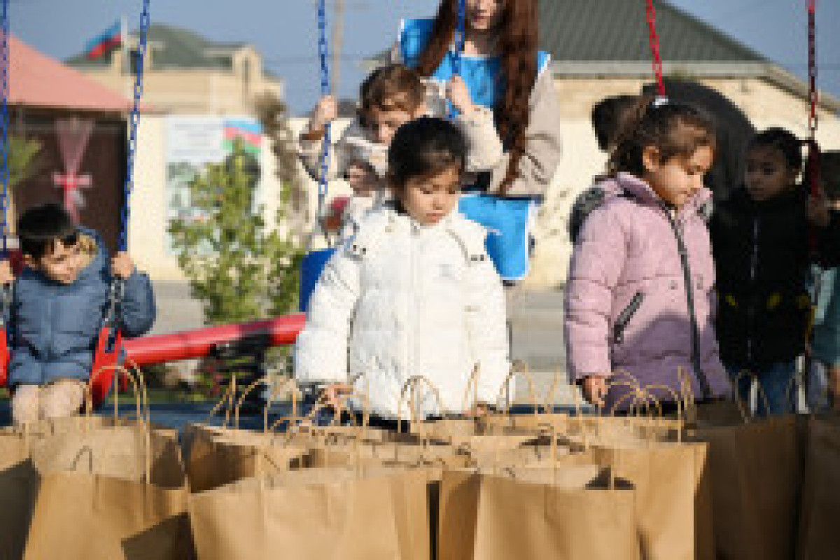 Лейла Алиева приняла участие в открытии нового парка в Гобустане-ФОТО 