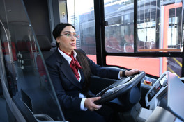 В Азербайджане начали работу первые женщины-водители BakuBus-ФОТО 