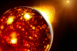 Космическая «соседка» Земли могла породить Луну