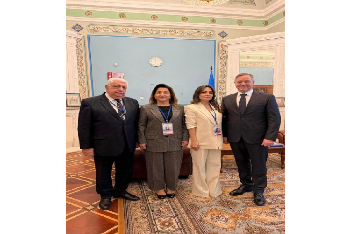 Делегация Азербайджана провела встречи в рамках форума «Модный Союз»-ФОТО 