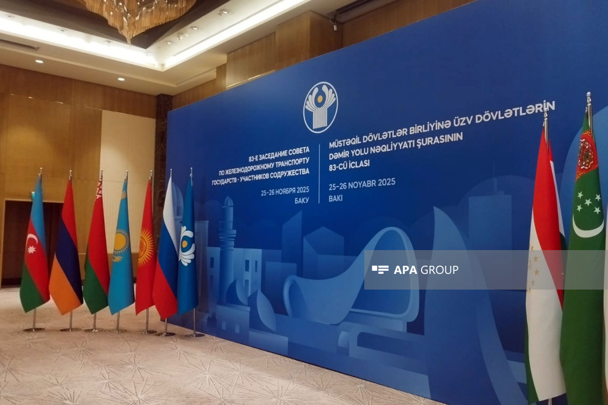 В Баку проходит заседание Совета по железнодорожному транспорту стран СНГ