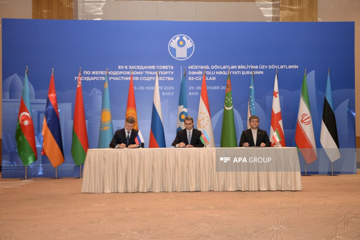 Азербайджан, Иран и Россия подписали важный меморандум по коридору Север-Юг 