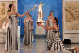 В Греции прошла церемония зажжения огня Олимпиады-2026