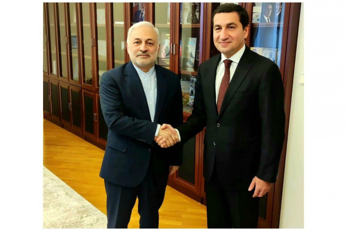 Гаджиев провел встречу с замминистра ИД Ирана