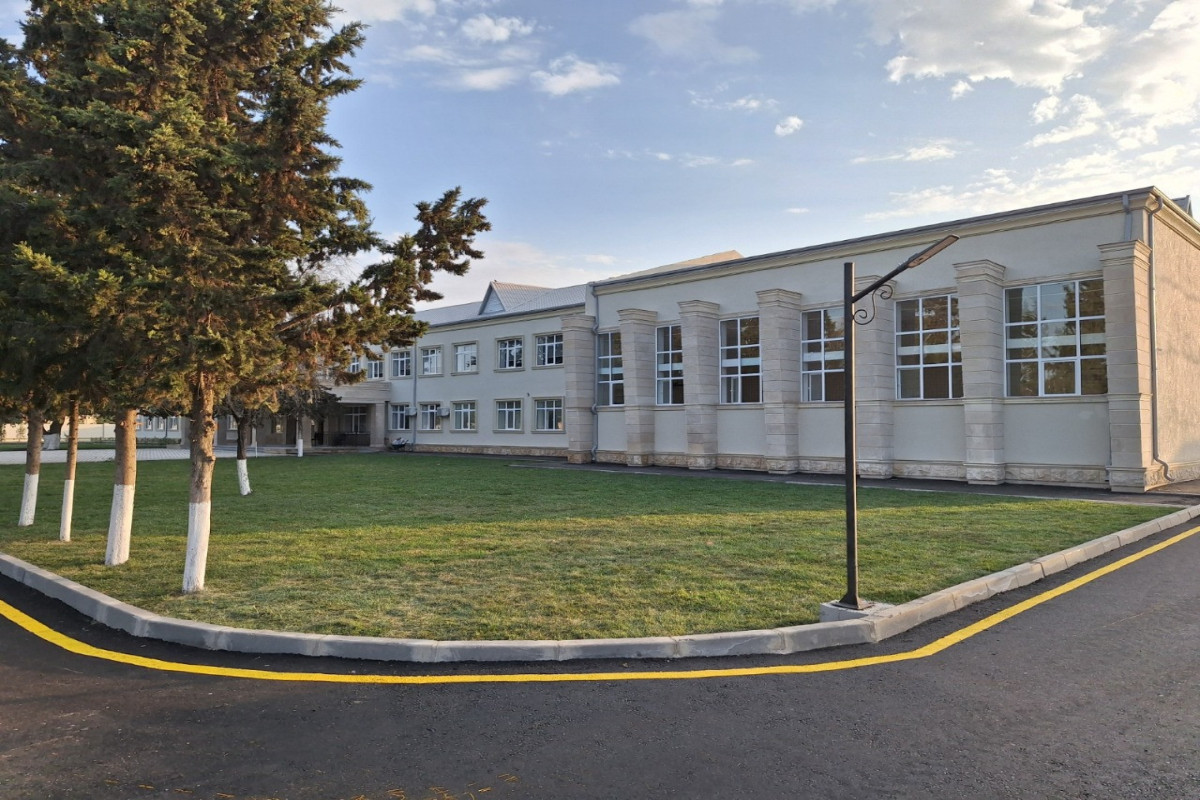 Обновленная школа в Имишли открыла двери после реконструкции-ФОТО 