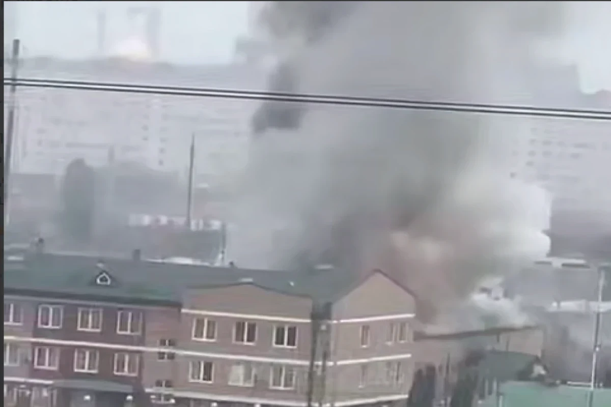 В Грозном беспилотники нанесли удар по части Росгвардии-ВИДЕО 