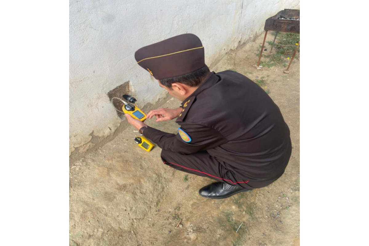 МЧС сообщило о метане во дворах жилых домов в Абшеронском районе-ФОТО 